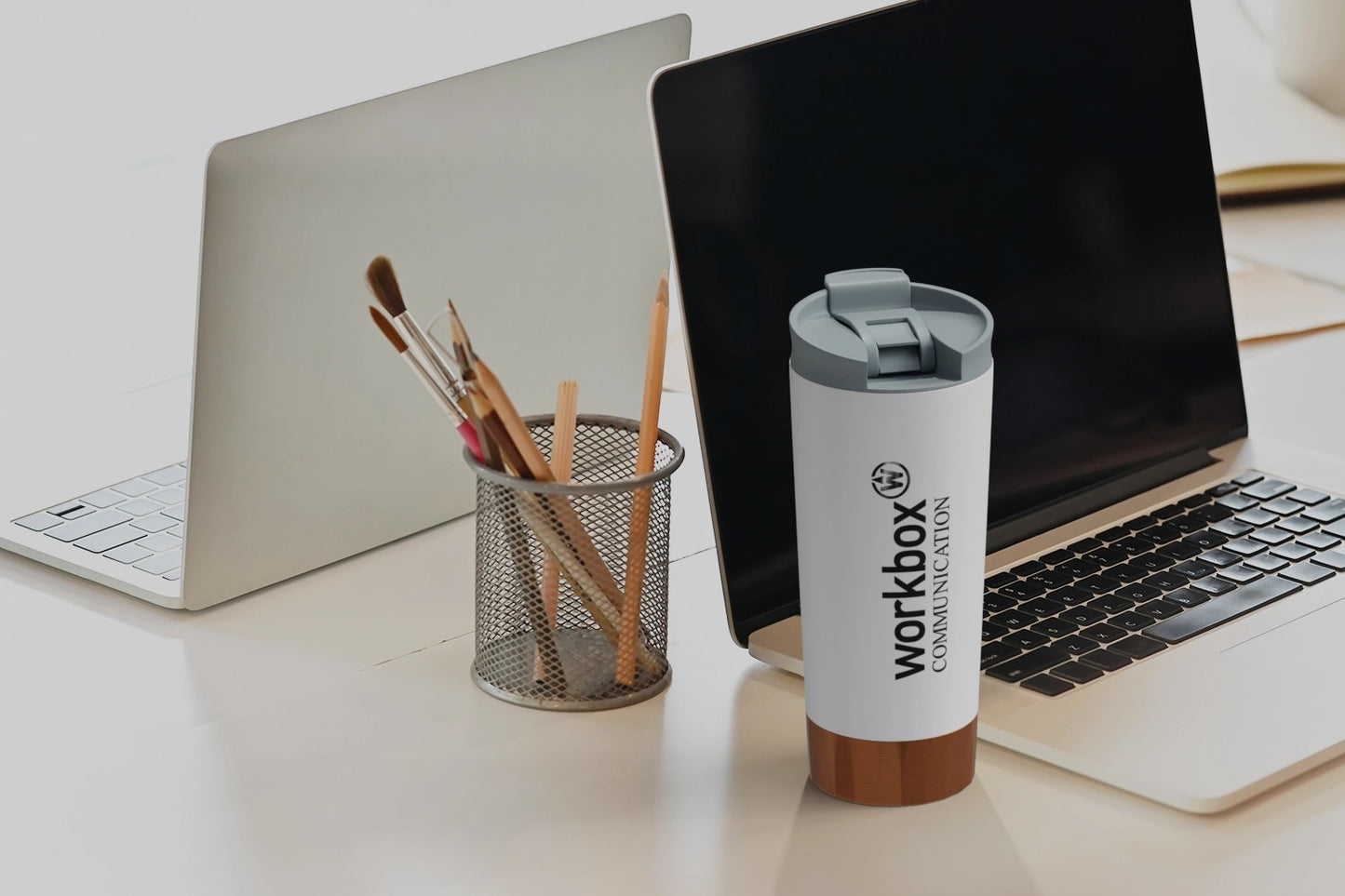 Termosmugg med kopparisolering – håll drycken varm eller kall hela dagen